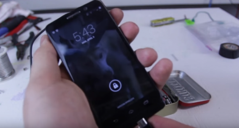 Make A Portable Phone Charger From A Mint Tin