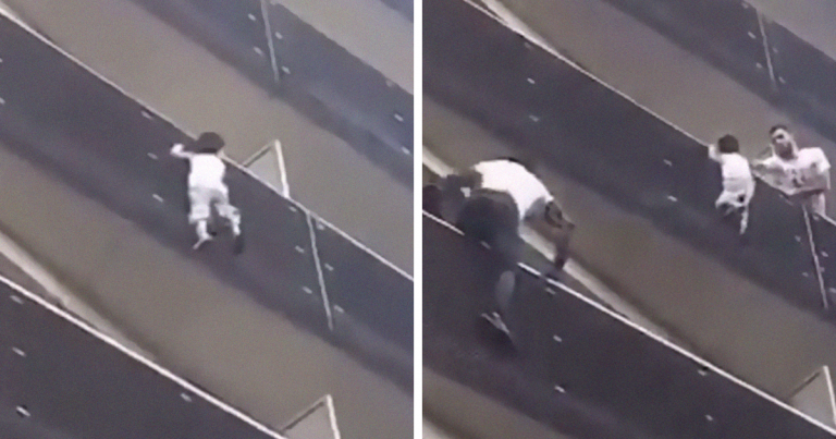 Immigrant Man Climbs 4 Stories With His Bare Hands To Save 4-Year-Old Dangling From Balcony